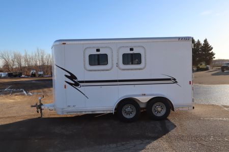 Used 2001 Exiss Trailers 2 Horse BP Trailer
