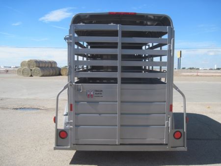 New 2026 WW 5x14x6.5 All Around BP Stock Trailer - 7k