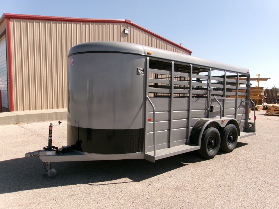 New 2026 WW 6x16x6 All Around BP Stock Trailer - 10k