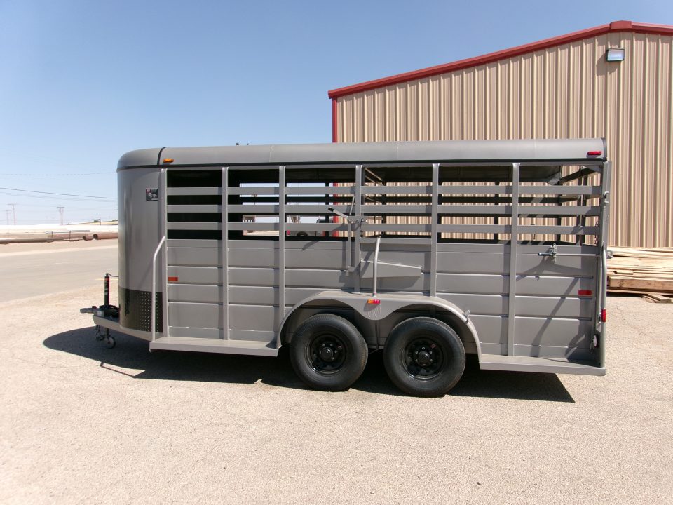 New 2026 WW 6x16x6 All Around BP Stock Trailer - 10k