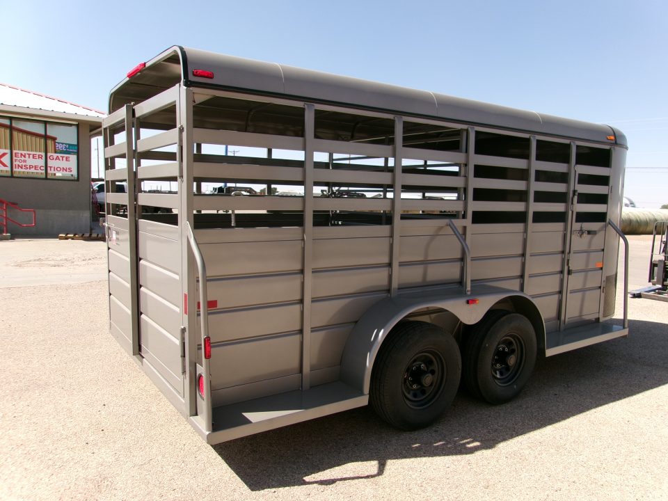 New 2026 WW 6x16x6 All Around BP Stock Trailer - 10k