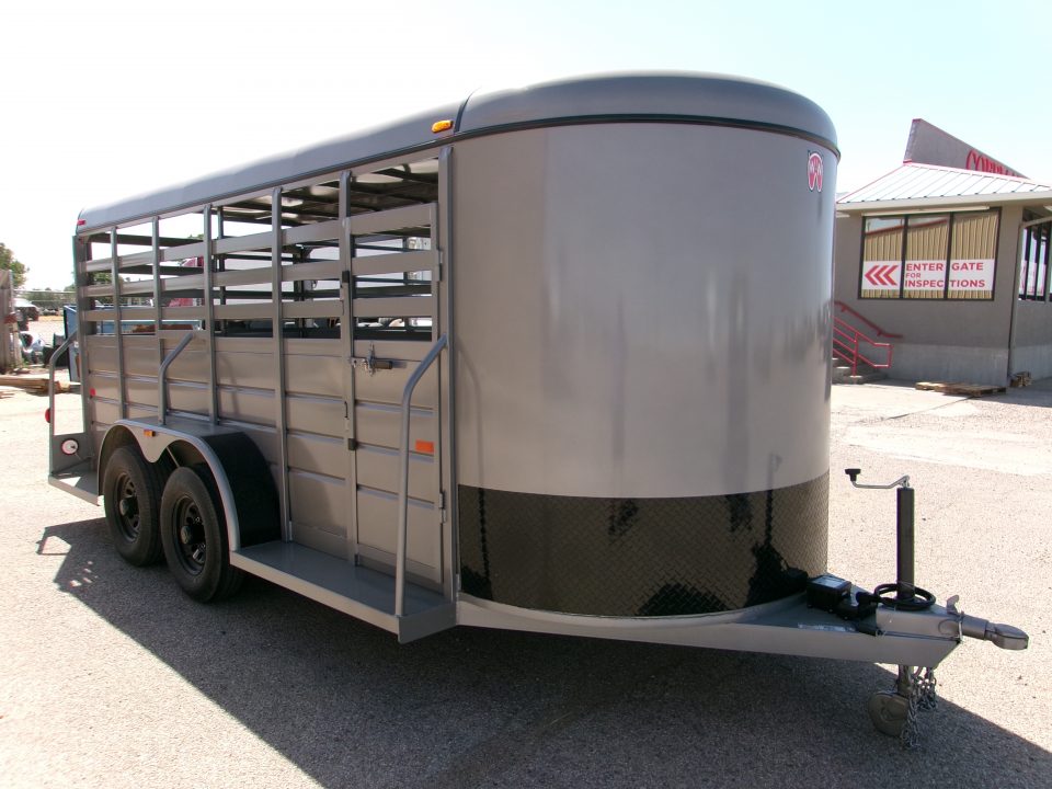 New 2026 WW 6x16x6 All Around BP Stock Trailer - 10k