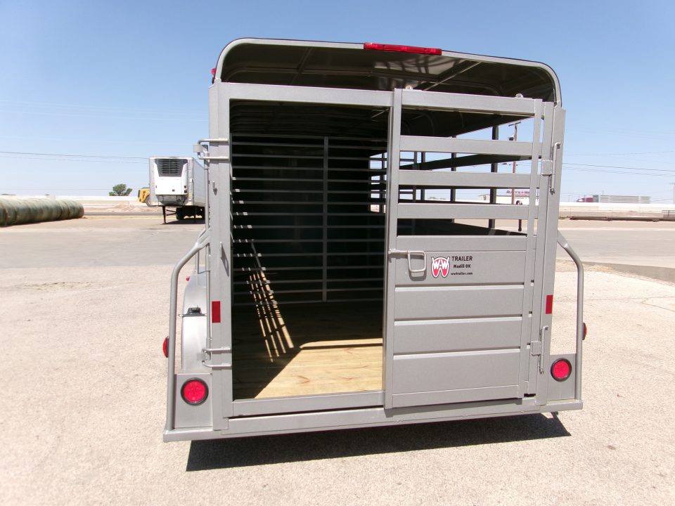 New 2026 WW 6x16x6 All Around BP Stock Trailer - 10k