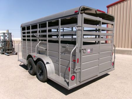 New 2026 WW 6x16x6 All Around BP Stock Trailer - 10k
