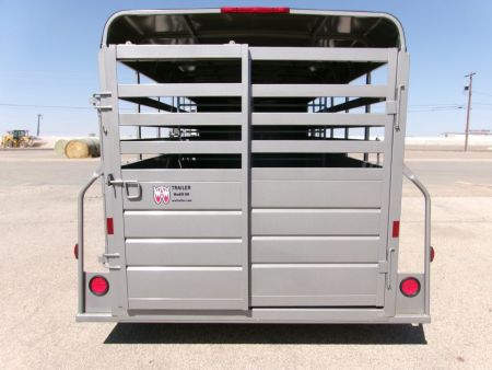 New 2026 WW 6x16x6 All Around BP Stock Trailer - 10k