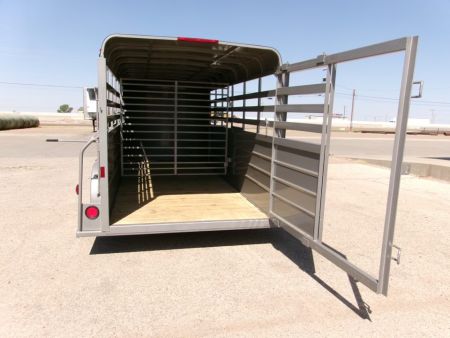 New 2026 WW 6x16x6 All Around BP Stock Trailer - 10k