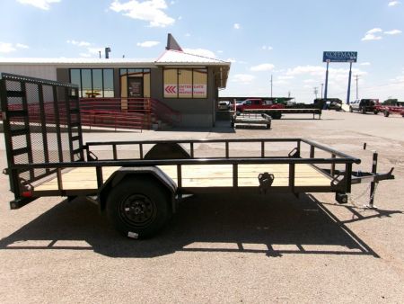 New 2027 Load Trail 77x12 Utility w/ 4' ramp gate 3.5k