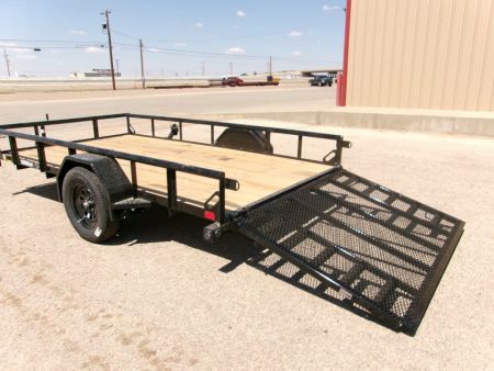 New 2027 Load Trail 77x12 Utility w/ 4' ramp gate 3.5k