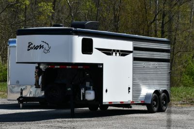 New 2027 Bison Trailers 7206 Ranger Horse Trailer