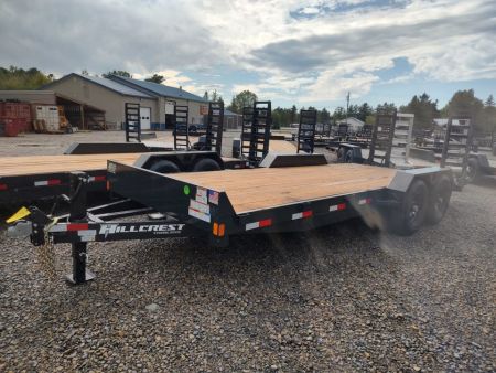 New 2026 Hillcrest Trailers 7'X20' 15.4K GVW Equipment Trailer