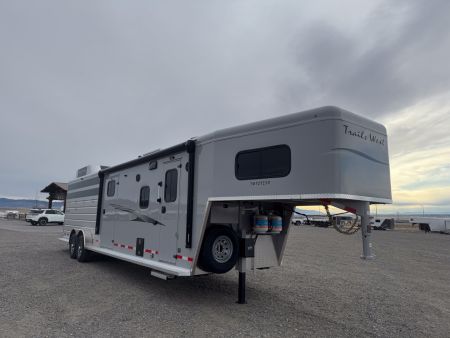 New 2026 Trails West SANTE FE 12' LIVING QUARTER Horse Trailer