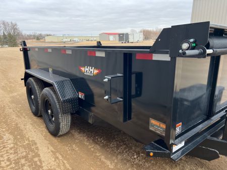 New 2026 H&H Trailers 12' H7612UD Dump Trailer