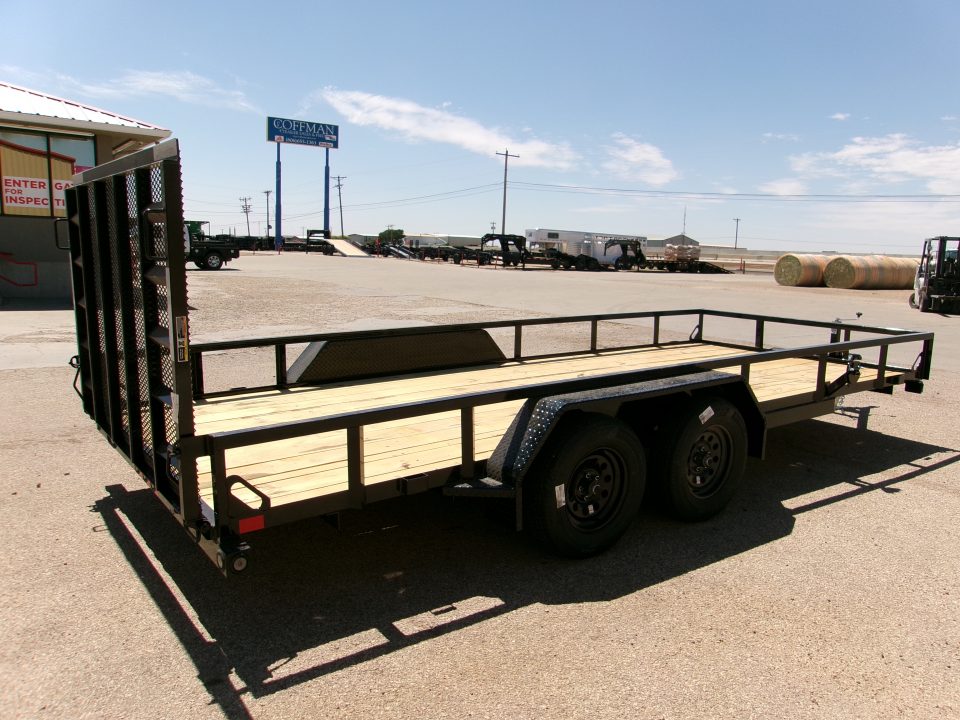 New 2026 Load Trail 83x18 Tandem Utility w/ 4' Ramp Gate 7k
