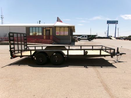 New 2026 Load Trail 83x18 Tandem Utility w/ 4' Ramp Gate 7k