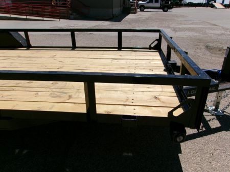New 2026 Load Trail 83x18 Tandem Utility w/ 4' Ramp Gate 7k