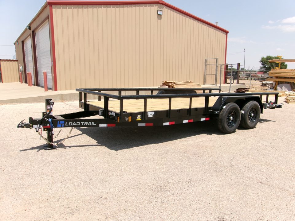 New 2027 Load Trail 83x18 HD Utility w/ Slide-in Ramps 14k