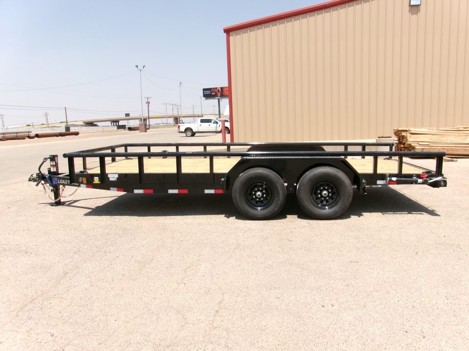 New 2027 Load Trail 83x18 HD Utility w/ Slide-in Ramps 14k