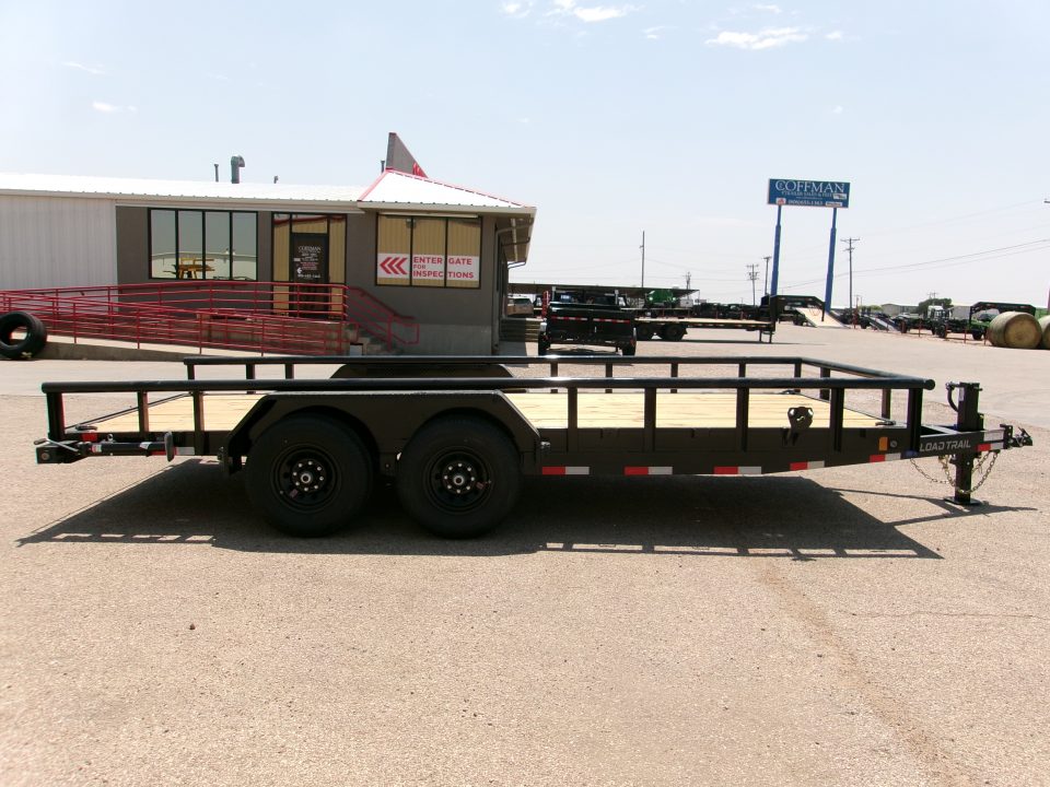 New 2027 Load Trail 83x18 HD Utility w/ Slide-in Ramps 14k
