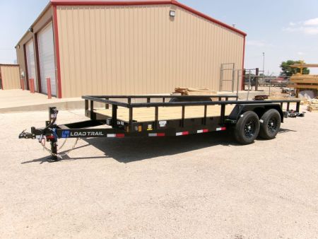 New 2027 Load Trail 83x18 HD Utility w/ Slide-in Ramps 14k