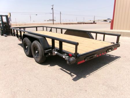 New 2027 Load Trail 83x18 HD Utility w/ Slide-in Ramps 14k
