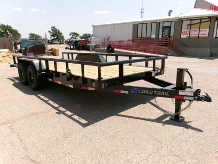 New 2027 Load Trail 83x18 HD Utility w/ Slide-in Ramps 14k