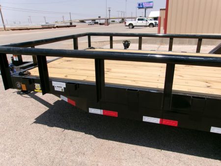 New 2027 Load Trail 83x18 HD Utility w/ Slide-in Ramps 14k