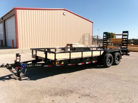 New 2027 Load Trail 83x20 HD Utility w/ Fold-up Ramps 14k