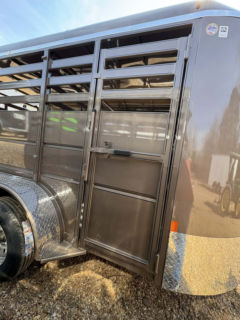 New 2027 Delta Mfg 14' Stock Bumper Pull Stock / Stock Combo Trailer