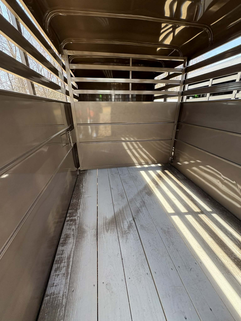 New 2027 Delta Mfg 14' Stock Bumper Pull Stock / Stock Combo Trailer