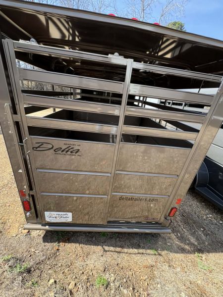 New 2027 Delta Mfg 14' Stock Bumper Pull Stock / Stock Combo Trailer