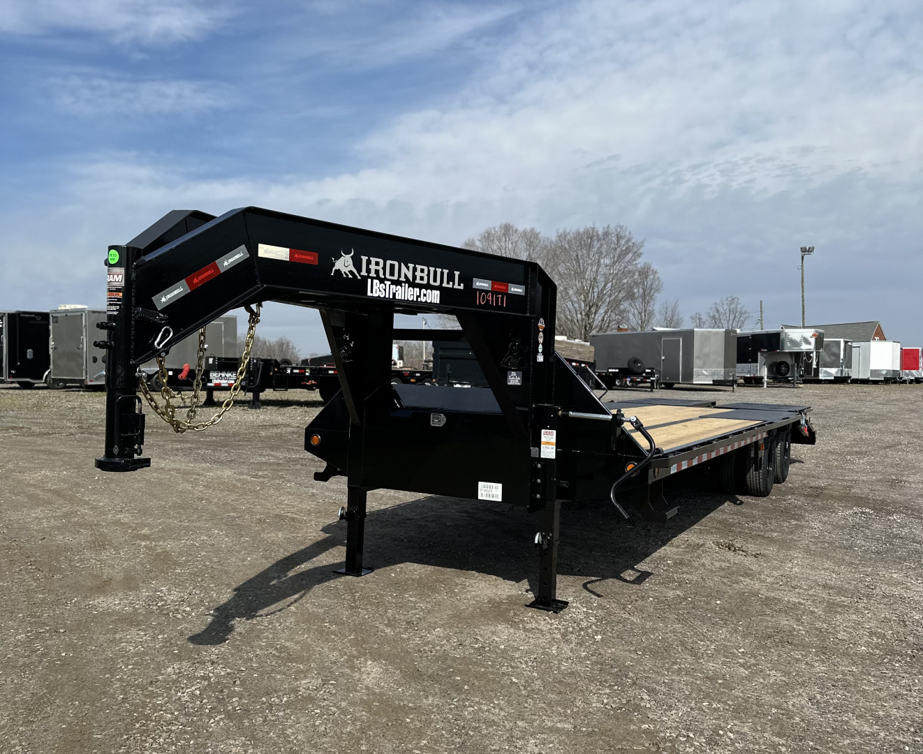 New SOLD 2026 Iron Bull FLG 102 X 30 Equipment Trailer