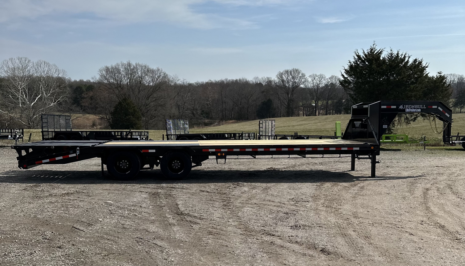 New SOLD 2026 Iron Bull FLG 102 X 30 Equipment Trailer