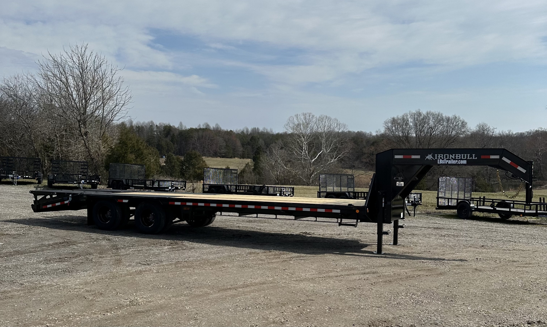 New SOLD 2026 Iron Bull FLG 102 X 30 Equipment Trailer