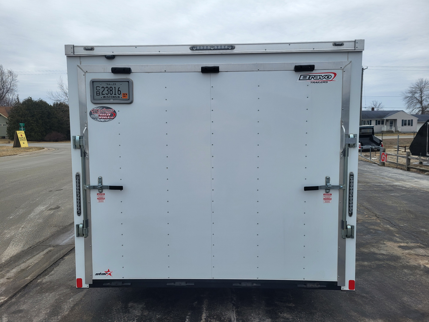 Used 2023 Bravo Trailers 8.5X18 Cargo / Enclosed Trailer
