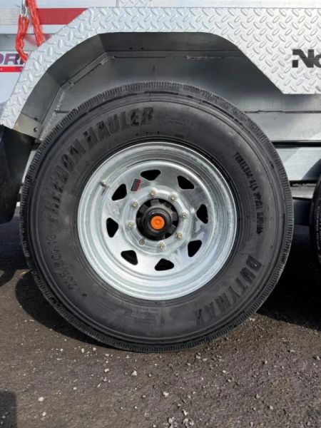 New 2026 N&N Galvanized 7X14 Dump Trailer 15K