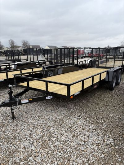 New 2026 AMO UT182 Utility Trailer 76X18 TA (GVW:7000)