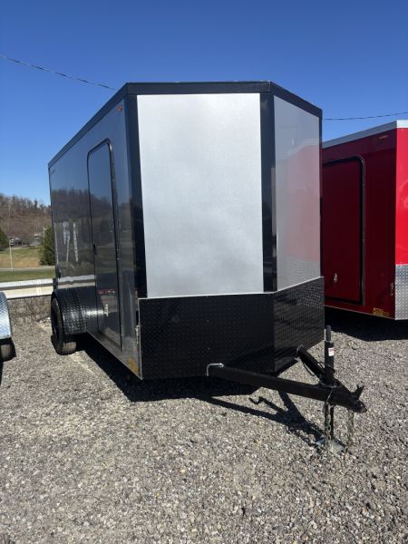 New 2026 Legend Trailers 6 X 12 ENCLOSED CARGO TRAILER (SILVER)