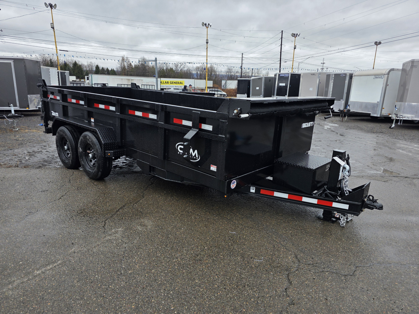 New 2026 Cam Superline BEAST 7X16 15.4K Dump Trailer