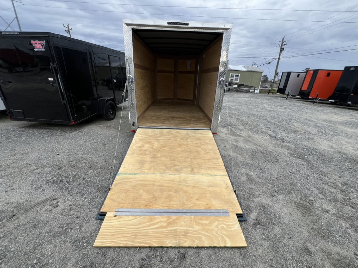 New 2027 Arising 6x12 Tandem Axle EKO Enclosed Cargo Trailer – Charcoal Polycore