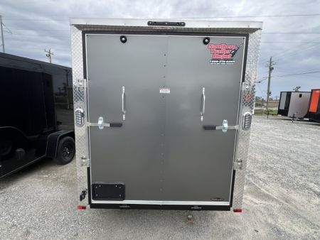 New 2027 Arising 6x12 Tandem Axle EKO Enclosed Cargo Trailer – Charcoal Polycore