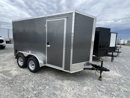 New 2027 Arising 6x12 Tandem Axle EKO Enclosed Cargo Trailer – Charcoal Polycore