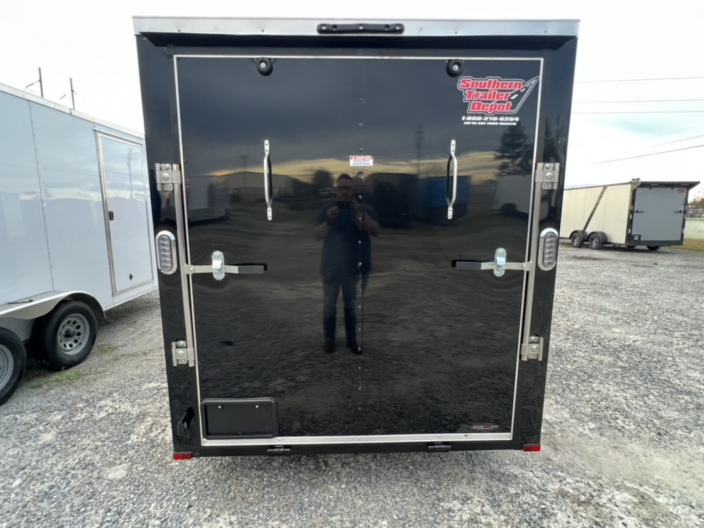 New 2027 Arising 6x12 Tandem Axle EKO Enclosed Cargo Trailer – Black Polycore