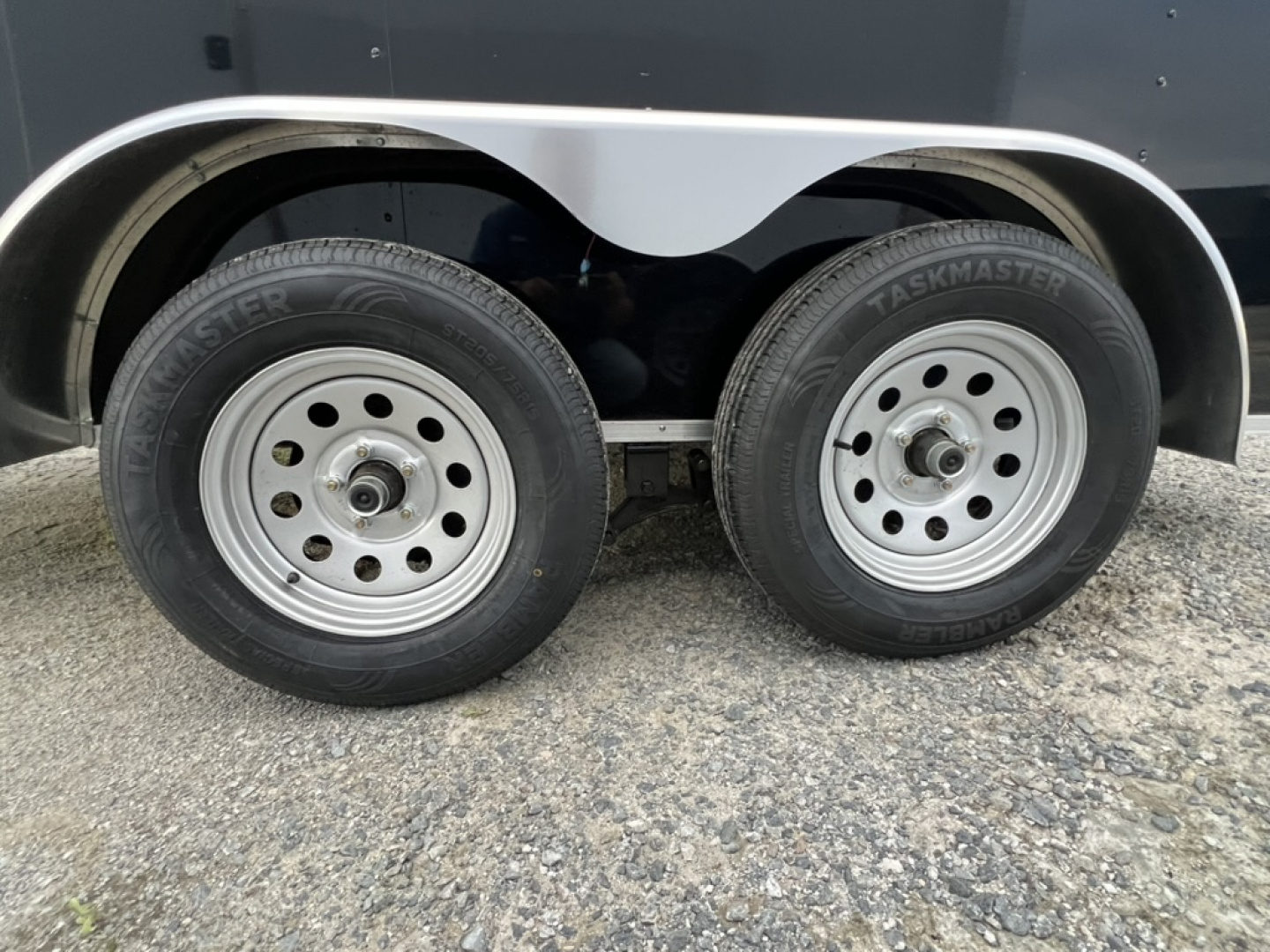 New 2027 Arising 6x12 Tandem Axle EKO Enclosed Cargo Trailer – Black Polycore