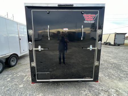 New 2027 Arising 6x12 Tandem Axle EKO Enclosed Cargo Trailer – Black Polycore