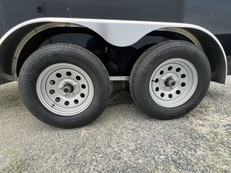 New 2027 Arising 6x12 Tandem Axle EKO Enclosed Cargo Trailer – Black Polycore