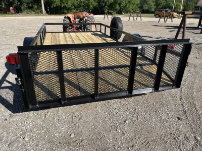 New 2026 Bulldog 76"x14' Single Axle Dovetail Utility Trailer