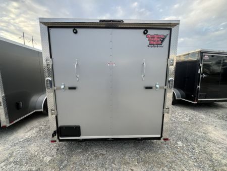 New 2027 Arising 7x14 Tandem Axle EKO Enclosed Cargo Trailer – Gray Polycore