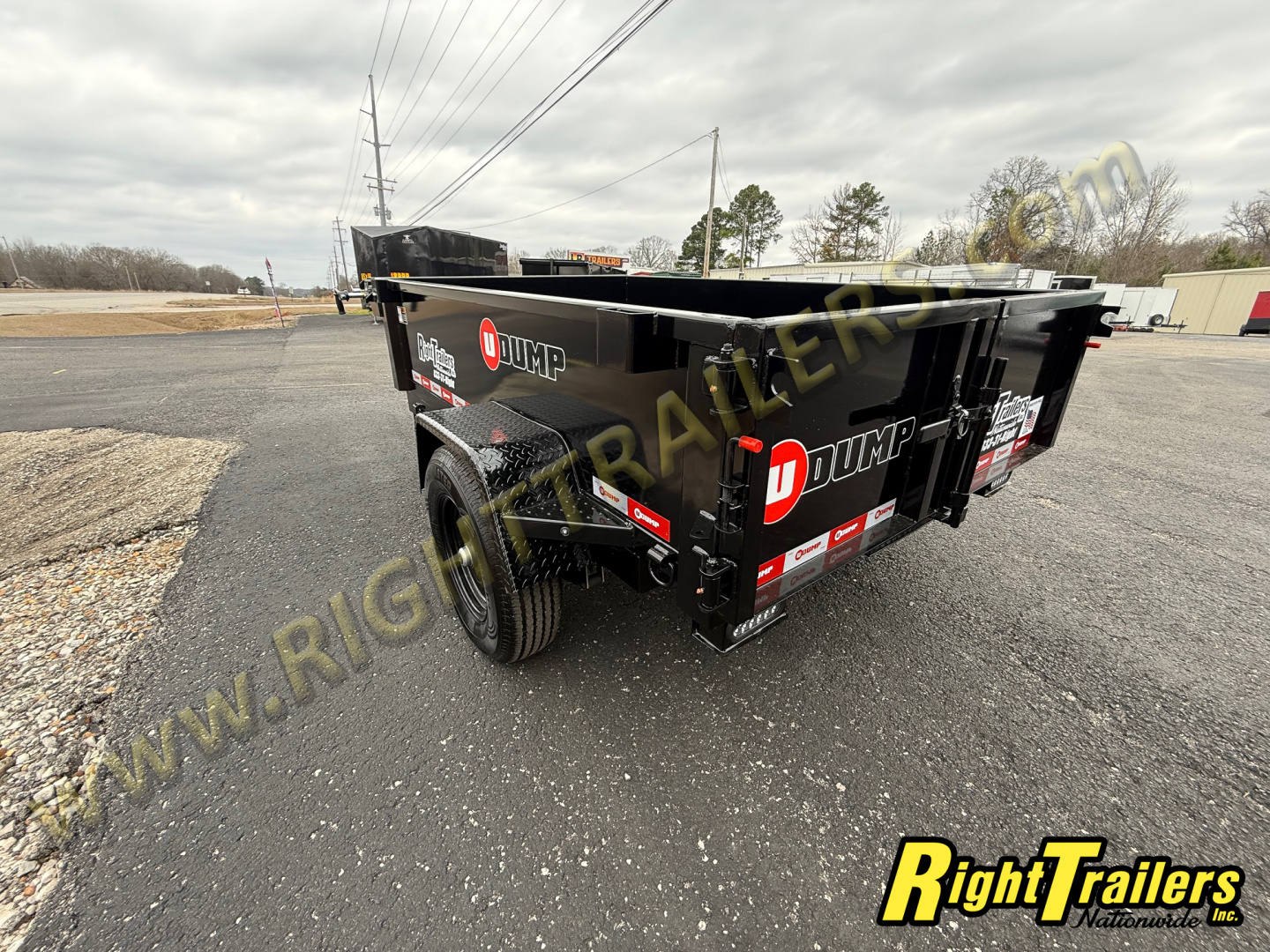 New 2026 5X8 U-Dump Trailer