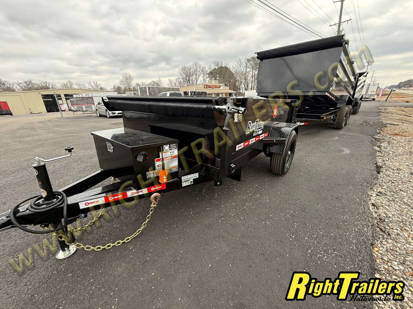 New 2026 5X8 U-Dump Trailer