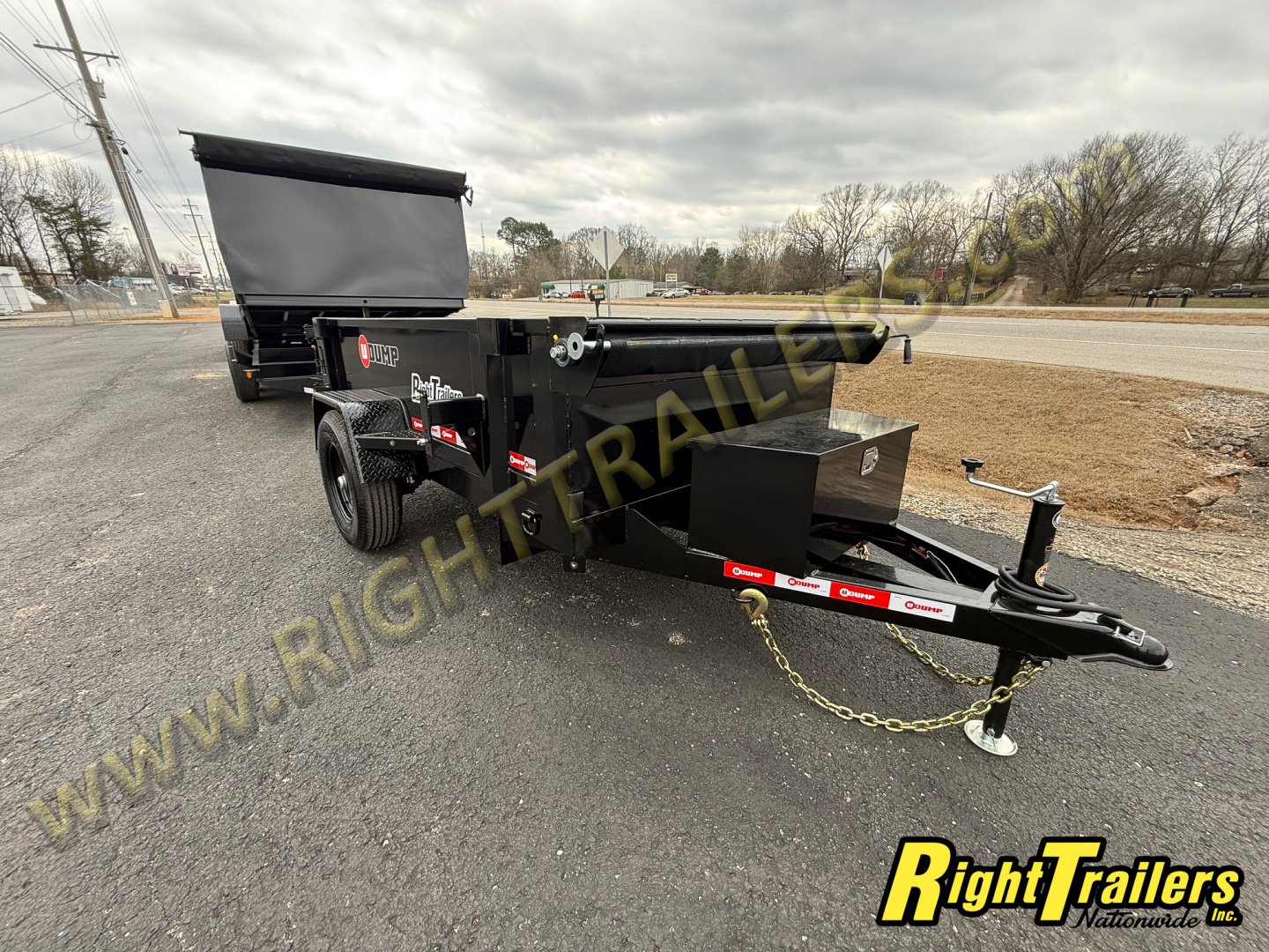 New 2026 5X8 U-Dump Trailer